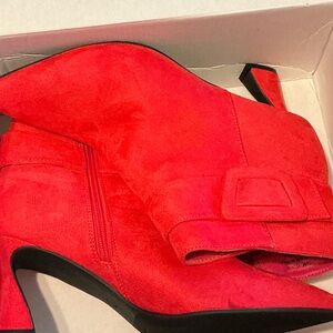 Stylish Red Women's Boots
